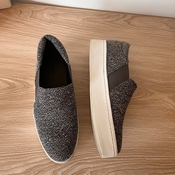 Vince Warren Tweed Platform Skate Slip-on shoes - Picture 4 of 5